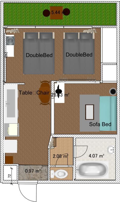 板橋 Rcアネックス Rc205 Apartment โตเกียว ภายนอก รูปภาพ